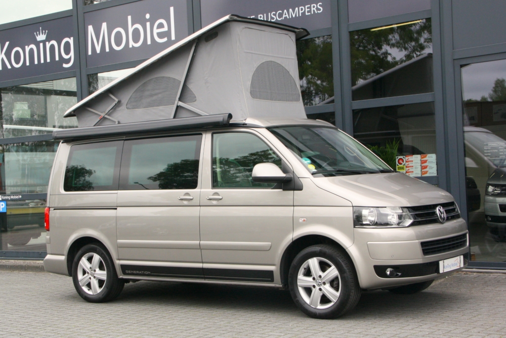 Volkswagen T5 GP California Generation – T6.1 tentdoek – Leer/Alcantara - 2014