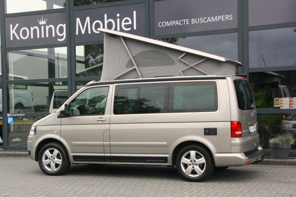 Volkswagen T5 GP California Generation – T6.1 tentdoek – Leer/Alcantara - 2014