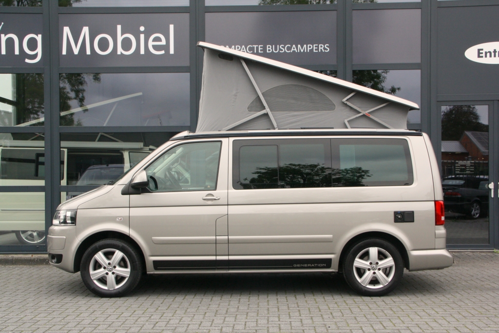 Volkswagen T5 GP California Generation – T6.1 tentdoek – Leer/Alcantara - 2014